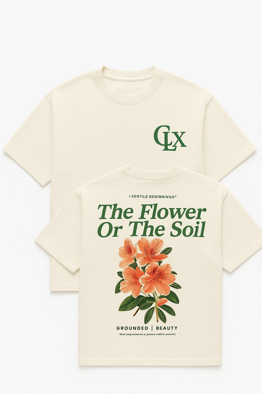 Grounded Beauty Flower Tee