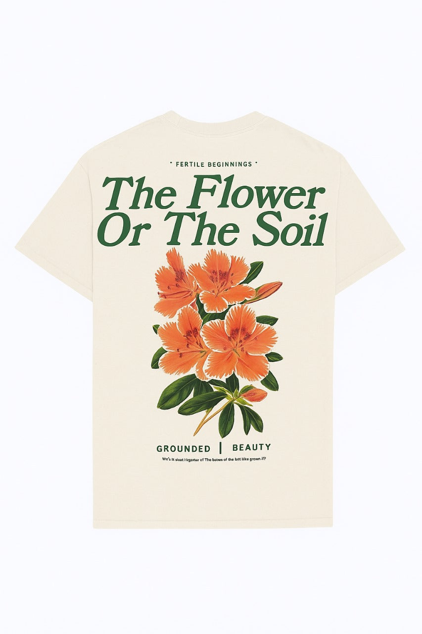 Grounded Beauty Flower Tee