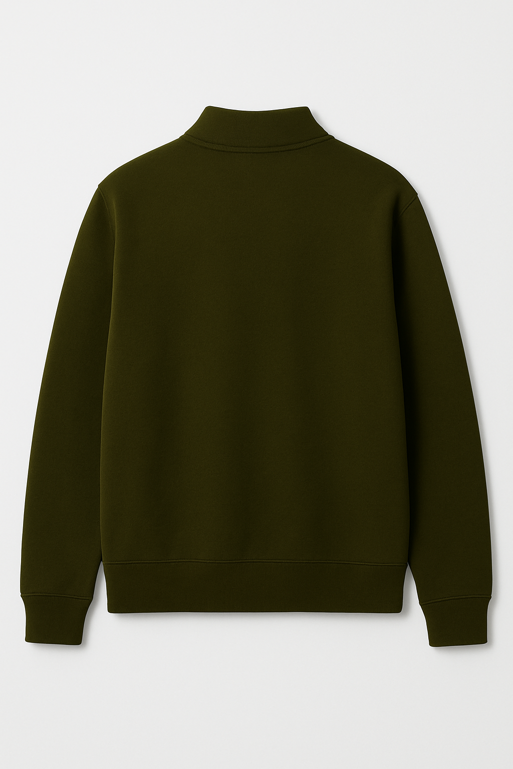 Olive zipper sweatshirt